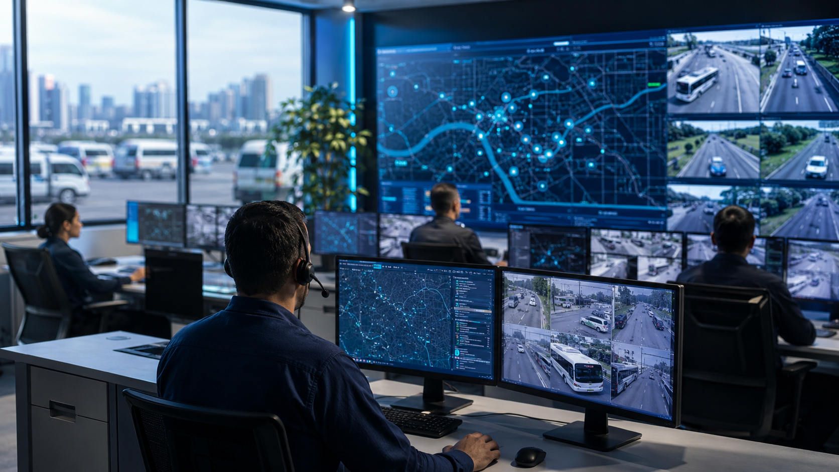 Control de accesos, aforos, vehículos y megafonía industrial